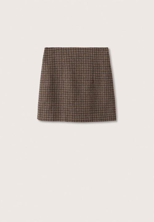 MANGO - Skirt harry - brown