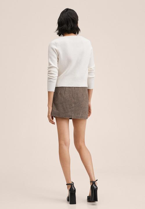 MANGO - Skirt harry - brown