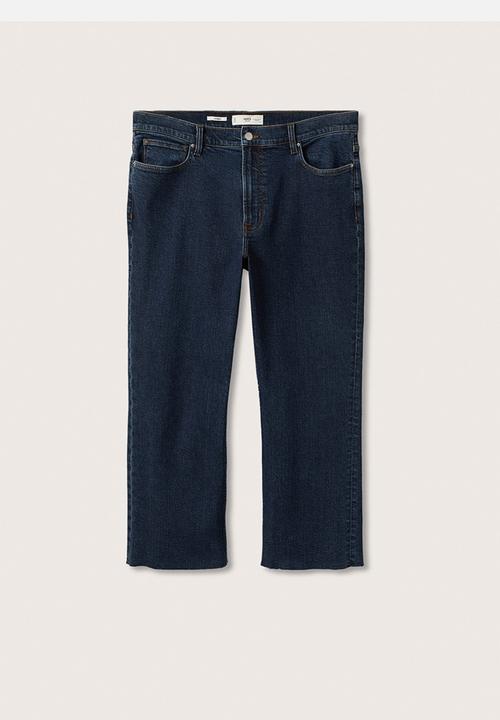 MANGO - Plus jeans sienna - open blue