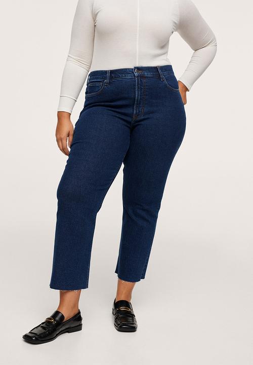 MANGO - Plus jeans sienna - open blue
