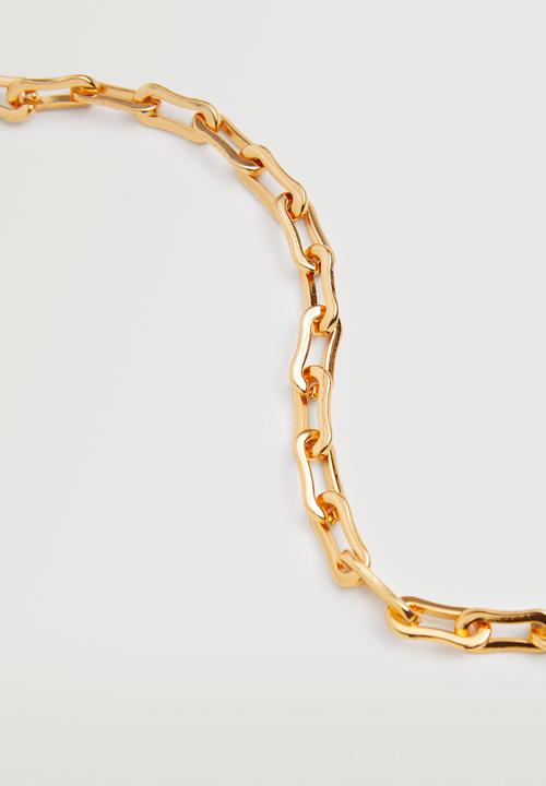 MANGO - Link necklace - gold