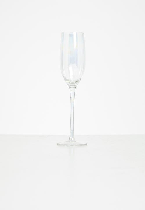 Excellent Houseware - Champagne glass set of 2 - clear