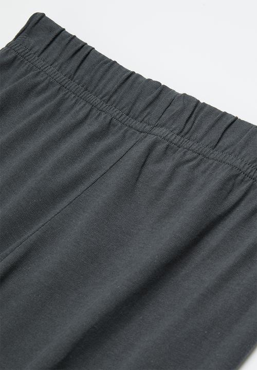Rebel Republic - Boys top & pants pj set - grey/charcoal
