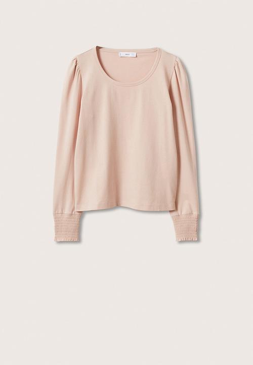 MANGO - T-shirt vicky2 - light pink