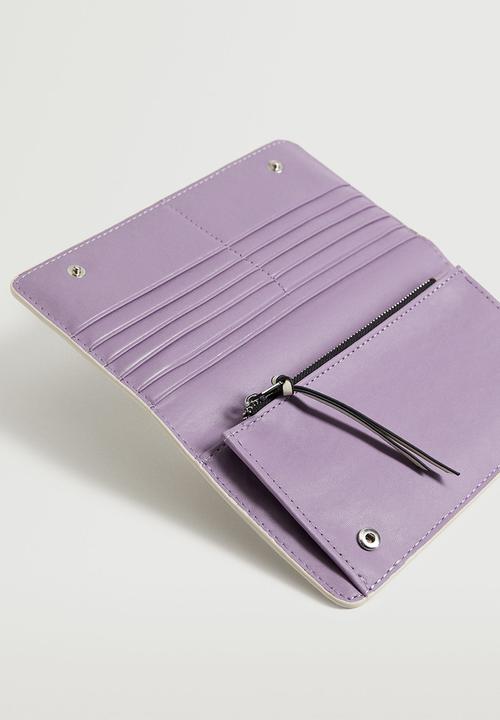 MANGO - Logo wallet - pink