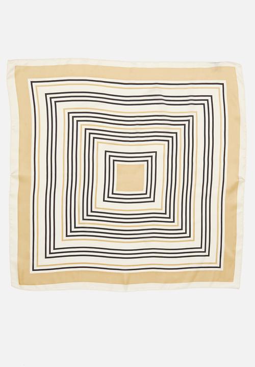 Superbalist - Stripe pattern neckerchief - multi