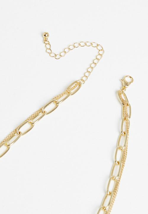 Superbalist - Claire layered necklace - gold
