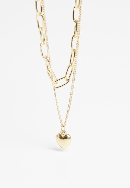Superbalist - Claire layered necklace - gold