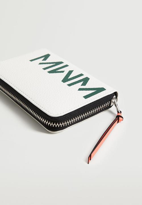 MANGO - Logo wallet - green