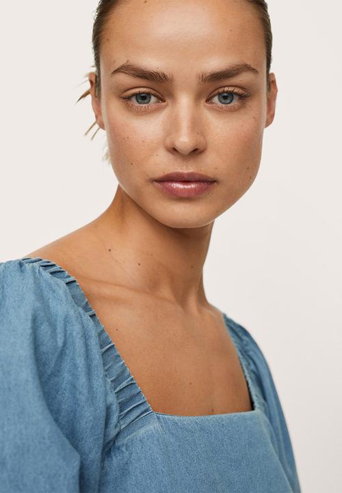 MANGO - Dress ten-h - blue