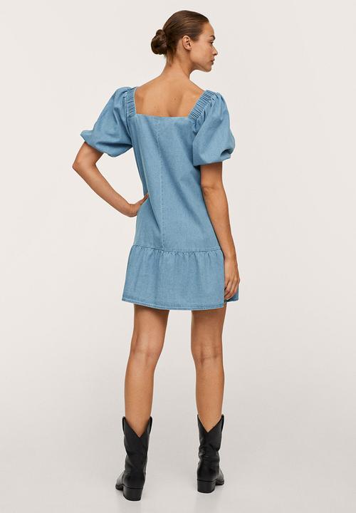 MANGO - Dress ten-h - blue