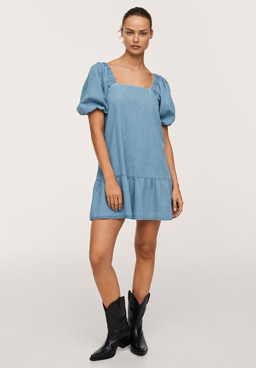 MANGO - Dress ten-h - blue