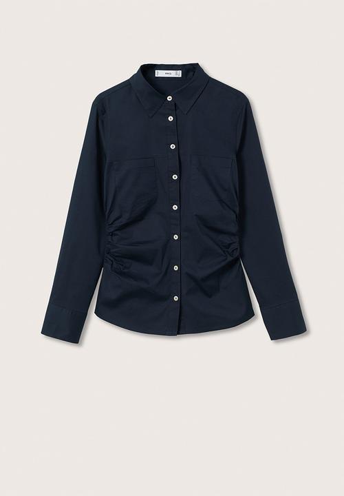 MANGO - Shirt planita3-h - navy