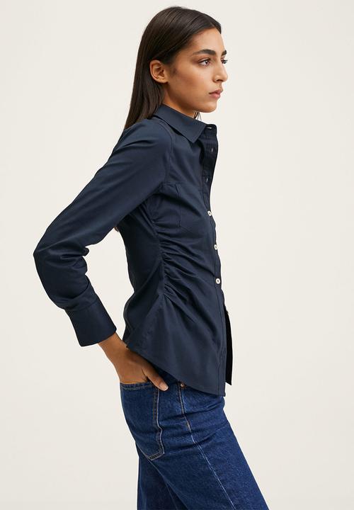 MANGO - Shirt planita3-h - navy