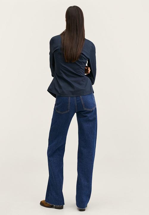 MANGO - Shirt planita3-h - navy