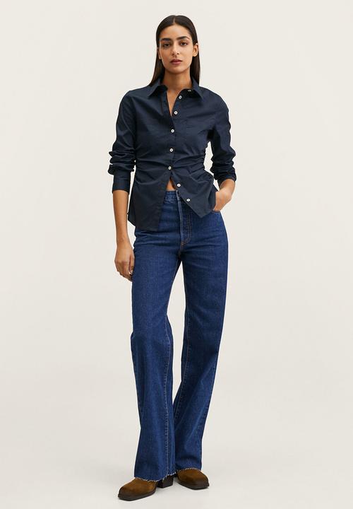 MANGO - Shirt planita3-h - navy