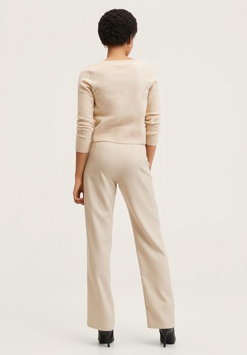 MANGO - Sweater rain - light pastel grey
