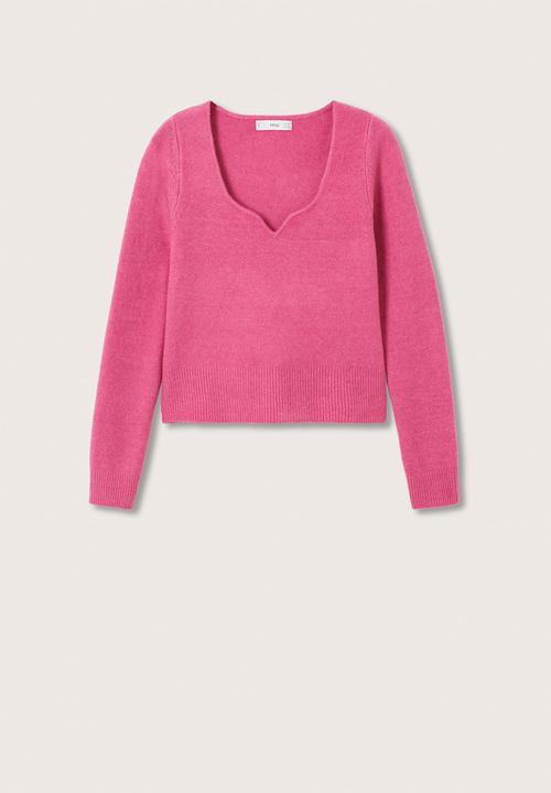 MANGO - Sweater rain - pink 
