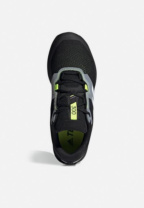 adidas Performance - Terrex two flow - core black/crystal white/solar yellow
