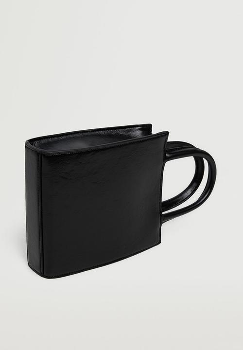 MANGO - Mini shopper bag - black