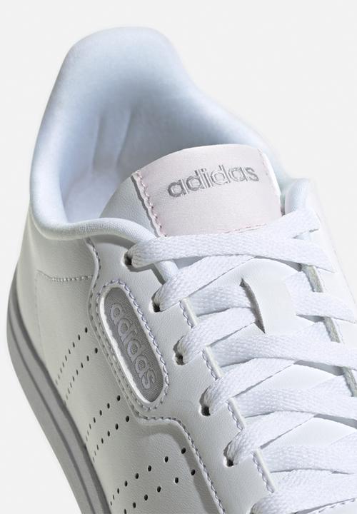adidas Originals - Courtpoint base - ftwr white/ftwr white/almost pink
