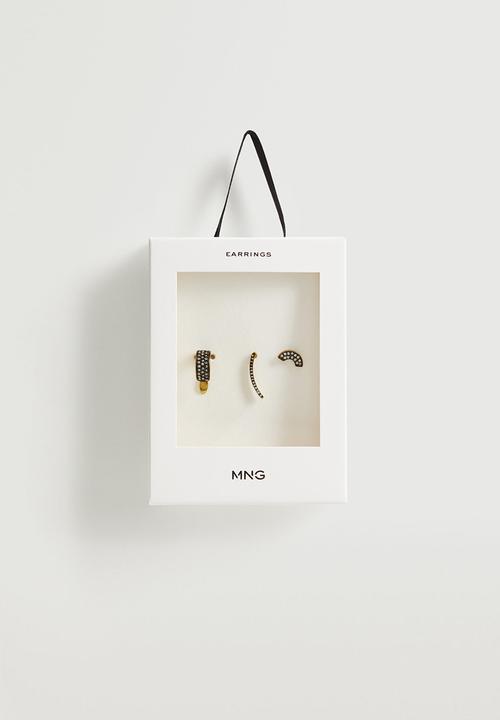 MANGO - Earring set- gold