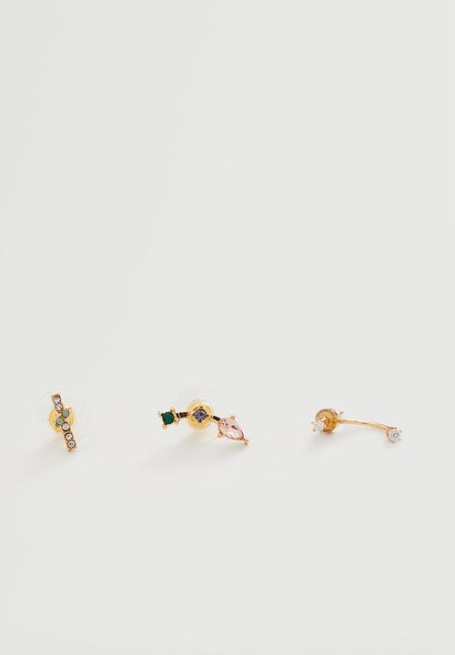 MANGO - Mixed earring set - gold