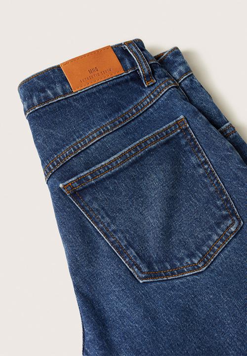MANGO - Jeans newmom - blue