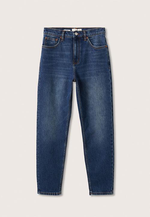 MANGO - Jeans newmom - blue