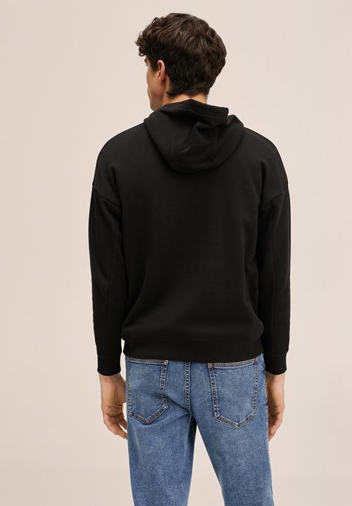 MANGO - Sweatshirt paris - black