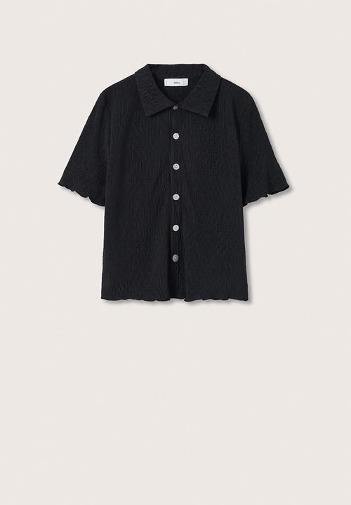 MANGO - Polo shirt west-h - black