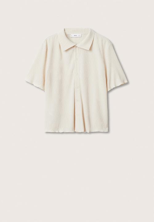 MANGO - Polo shirt west-h - beige