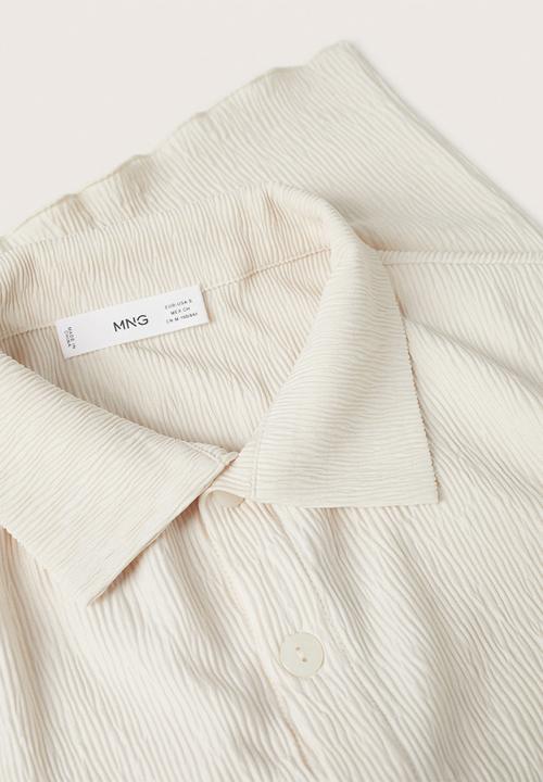 MANGO - Polo shirt west-h - beige