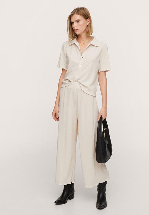 MANGO - Polo shirt west-h - beige