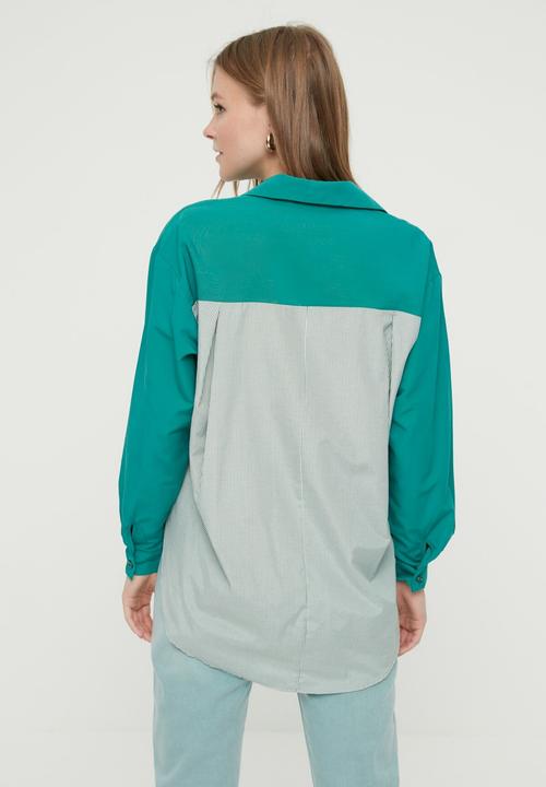 Trendyol - Classic shirt - green