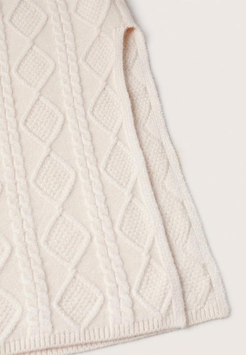 MANGO - Skirt camill - light beige