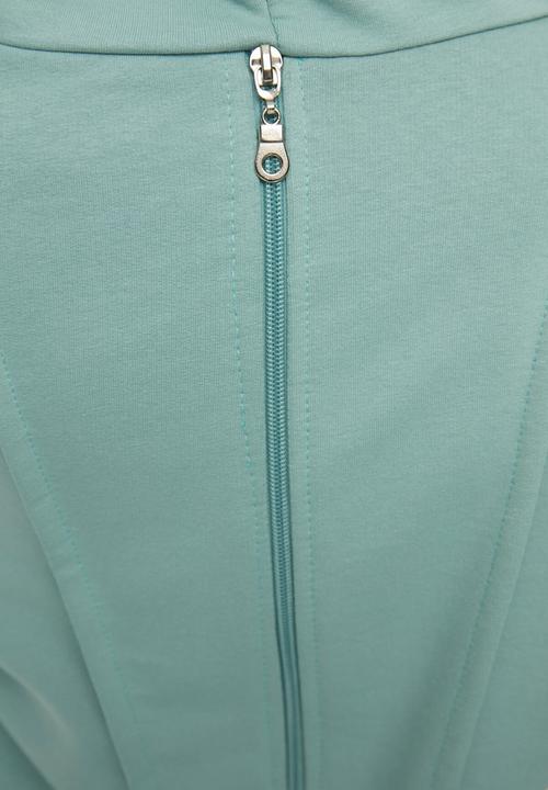 Trendyol - Crop slim sports sweatshirt - mint