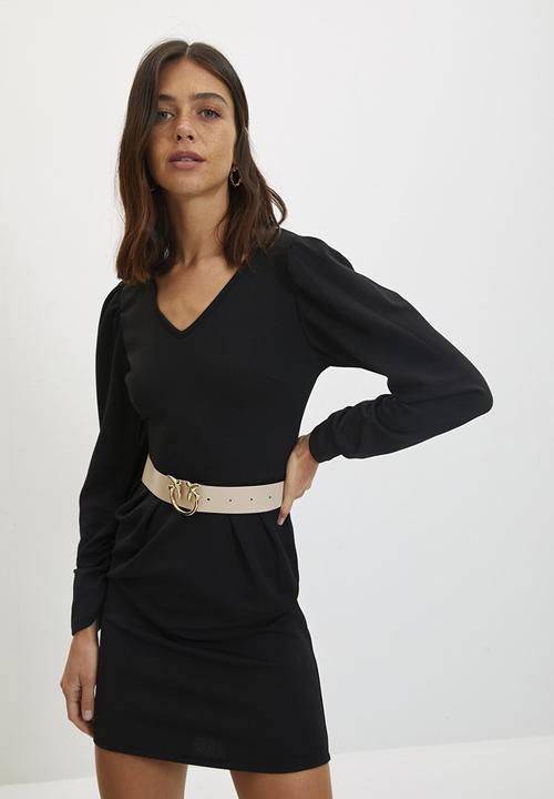 Trendyol - Knitted dress  - black