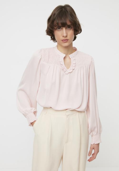 Trendyol - Gippie blouse - powder pink