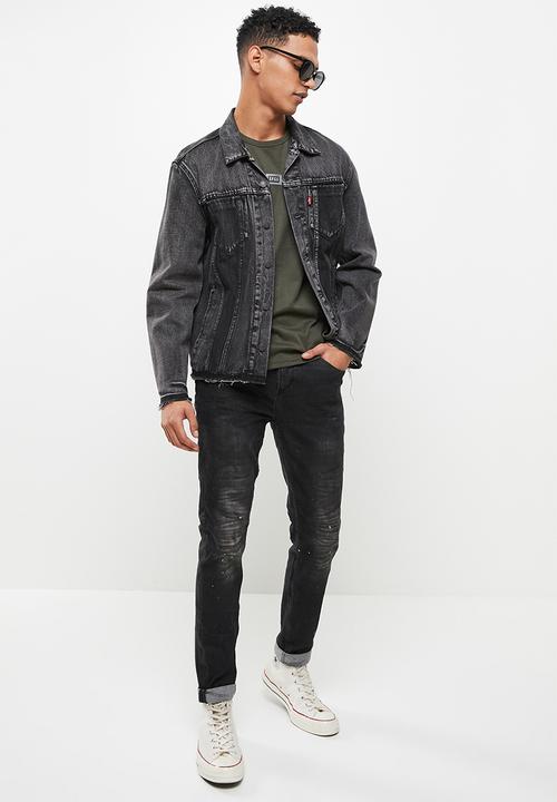 S.P.C.C - Thunder feather fit skinny jeans - washed black