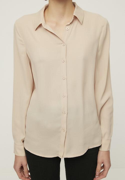 Trendyol - Hidden pop shirt - stone