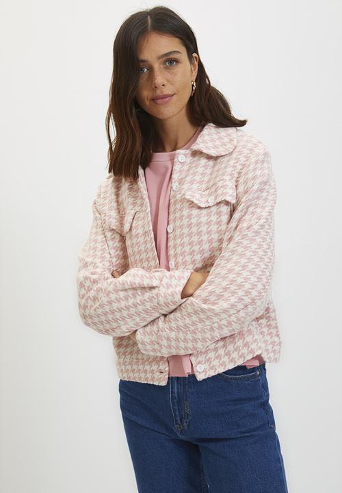 Trendyol - Eyelet detailed jacket - pink
