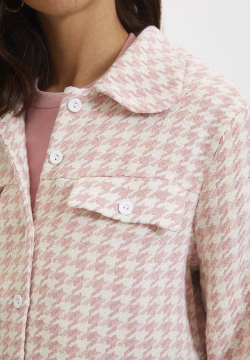 Trendyol - Eyelet detailed jacket - pink