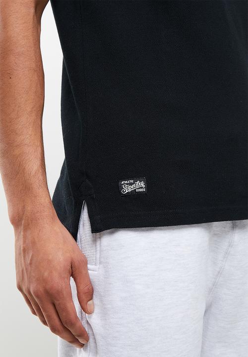 Superdry. - Superstate s/s polo - black