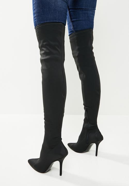 ALDO - Ware over the knee boot - black 