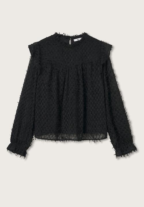 MANGO - Plus blouse carlota - black