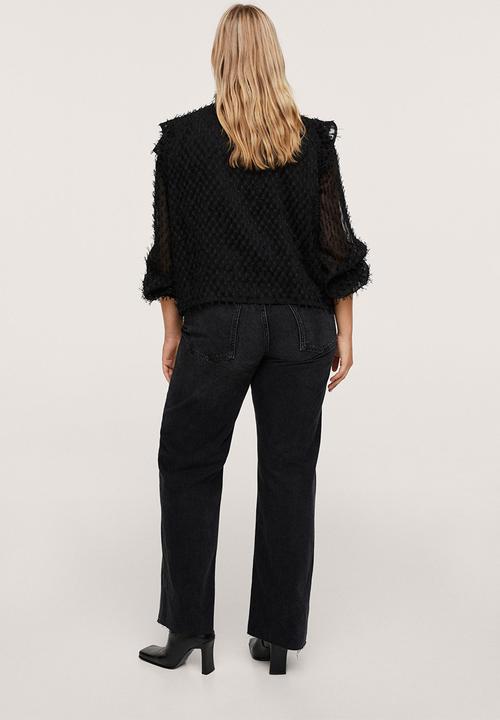 MANGO - Plus blouse carlota - black