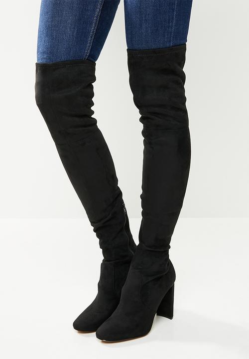 ALDO - Dessa over the knee boot - 009 other black