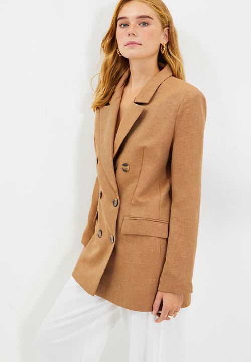 Trendyol - Oversize jacket - camel
