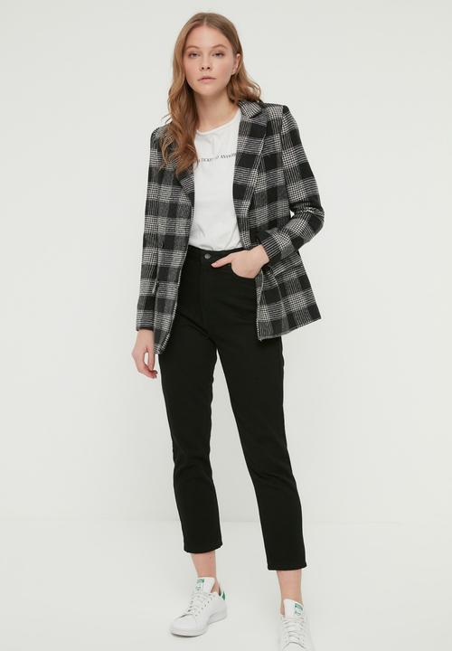 Trendyol - Buttoned jacket - black